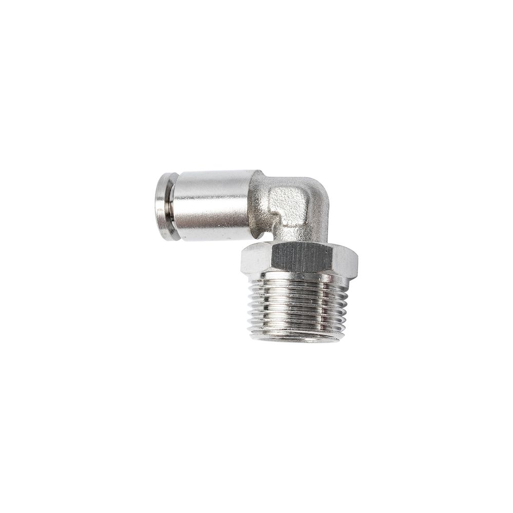 Metal Pu Fitting Elbow 6mm 3/8' M